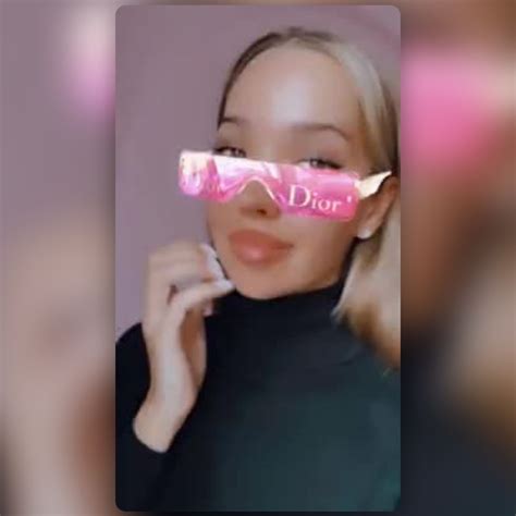 dior glasses snapchat filter|DIOR.